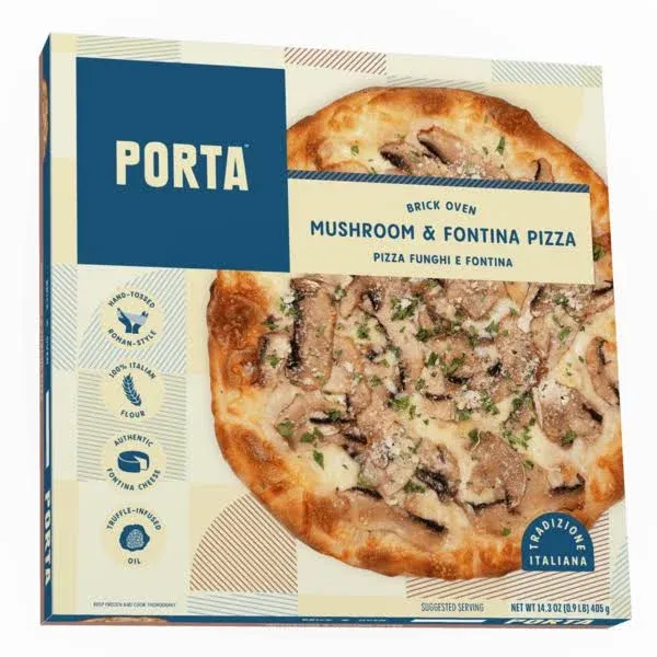 Porta Mushroom & Fontina Pizza