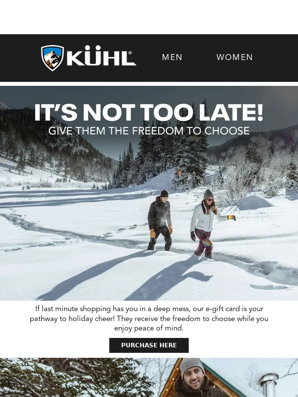 KUHL - It’s Not Too Late!