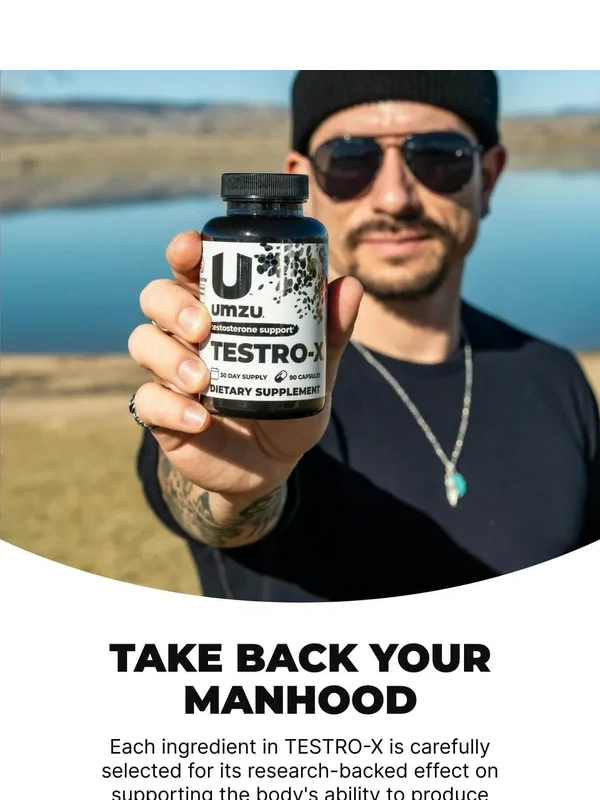 UMZU - Inside: A NATURAL Testosterone Booster