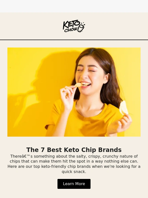 Keto Chow - Crunchy Keto Chips You'll Love