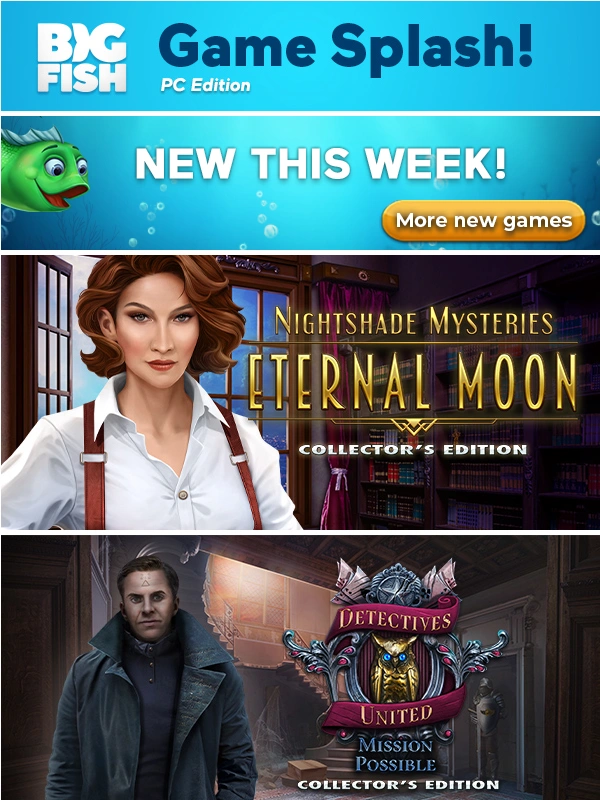 Big Fish - ✨ Nightshade Mysteries: Eternal Moon out now! ?