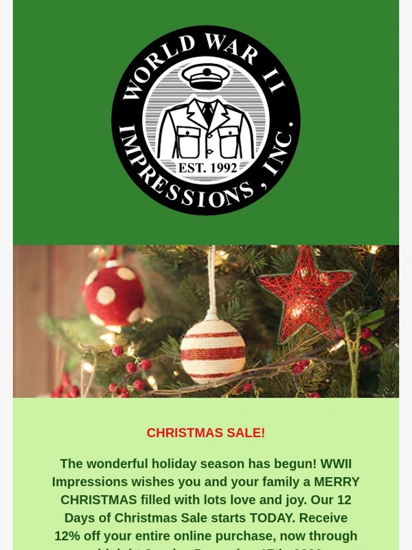 Frontier - 12 Days of Christmas Sale
