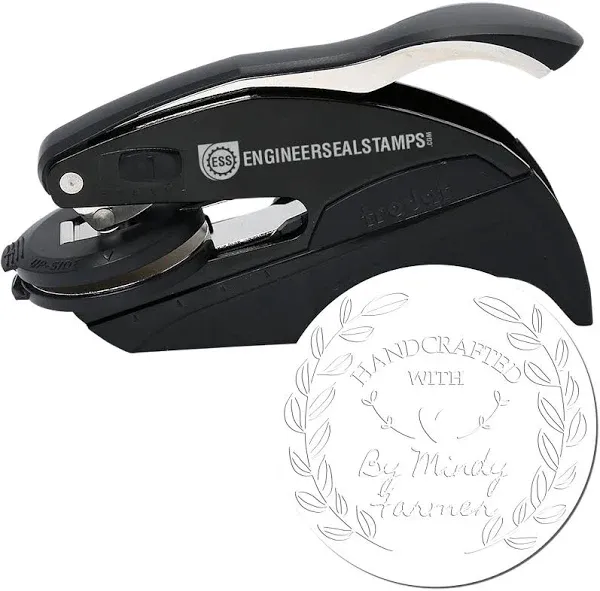 Custom Craft Project Embosser & Scrapbooking Seal