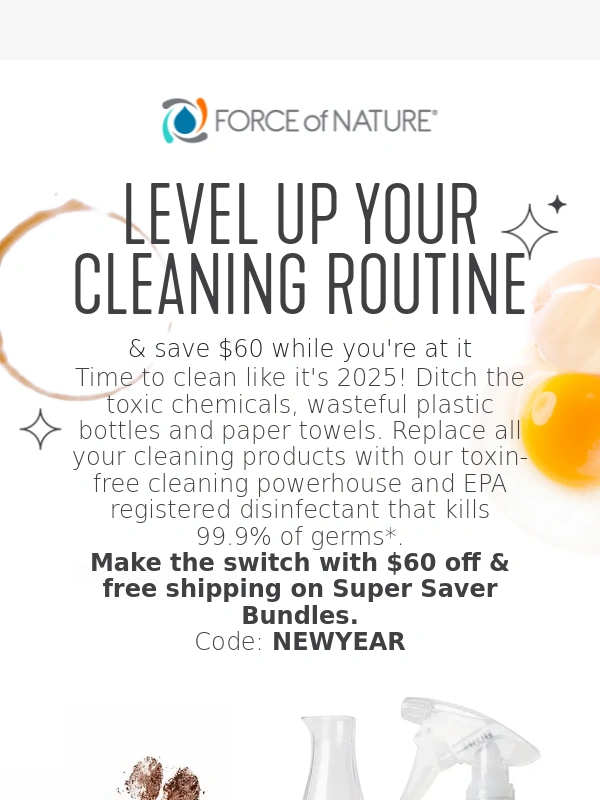 Force Of Nature - Toxin-Free Cleaning? ✅ Wasteful Plastic Bottles? ❌