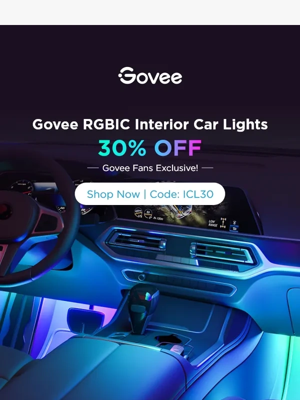 Govee - ?Govee RGBIC Interior Car Lights are Back!