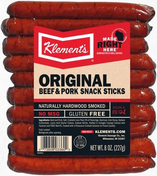 Klement's Original Snack Sticks