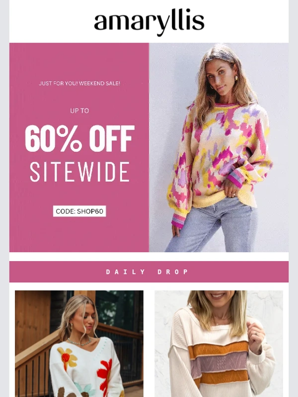 Amaryllis Apparel - Up To 60% Starts Now❗