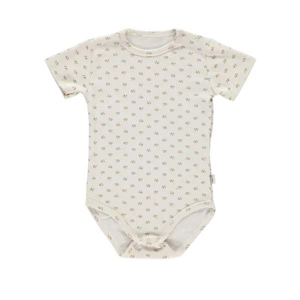 Poudre Organic Aloes Short Sleeve Bodysuit