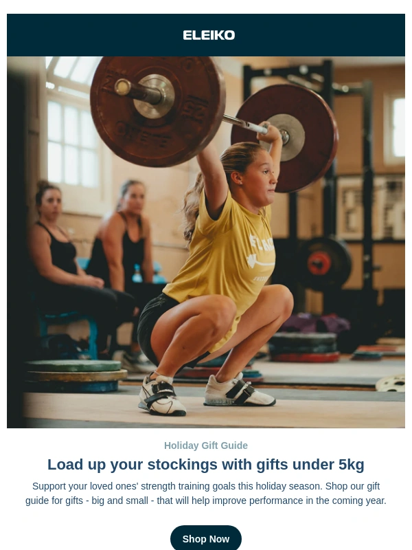 ELEIKO - Stocking stuffers for strength enthusiasts