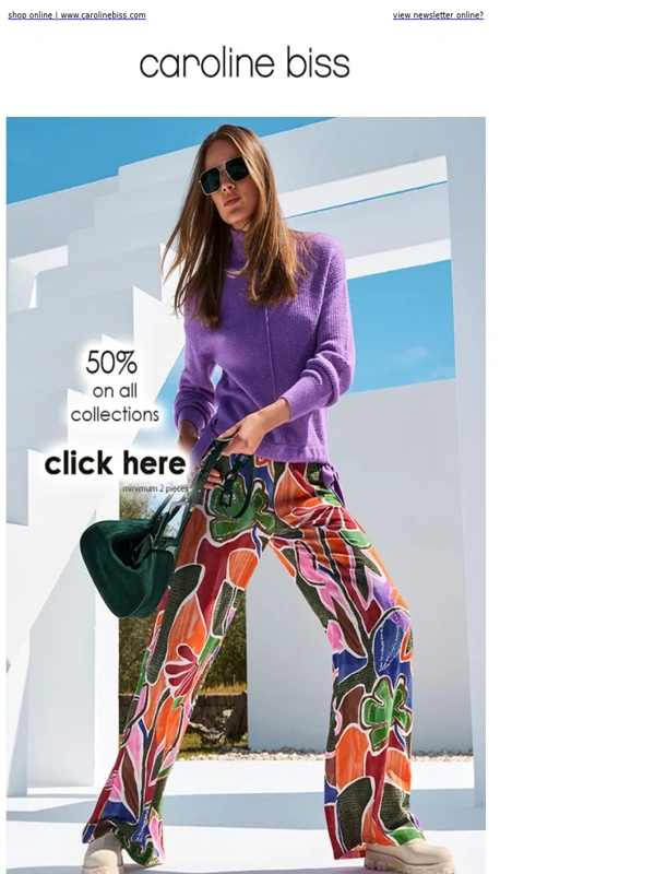 Caroline Biss - 50% on all collections!