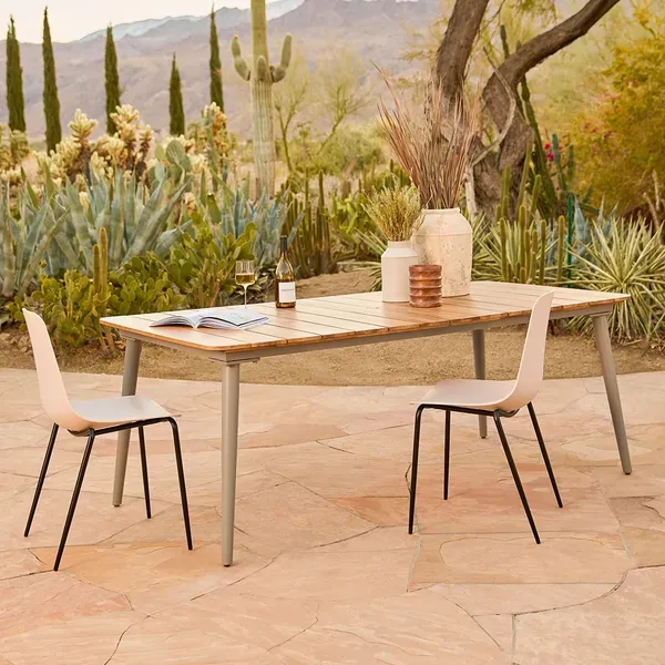 Article Latta Outdoor Dining Table for 6 - Beach Sand