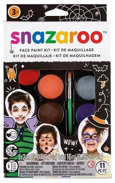 Snazaroo Halloween Face Paint Kit