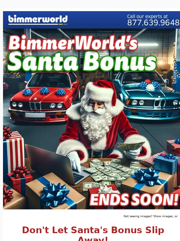 BimmerWorld - ❄️ Ho Ho Hold Up—Did Someone Say Free BimmerBucks?