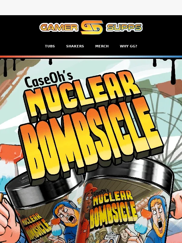 Gamer Supps - WE JUST DROPPED A B?MB