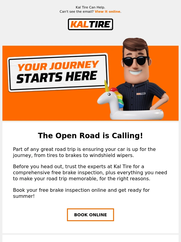 Kal Tire - Shift into Road Trip Season