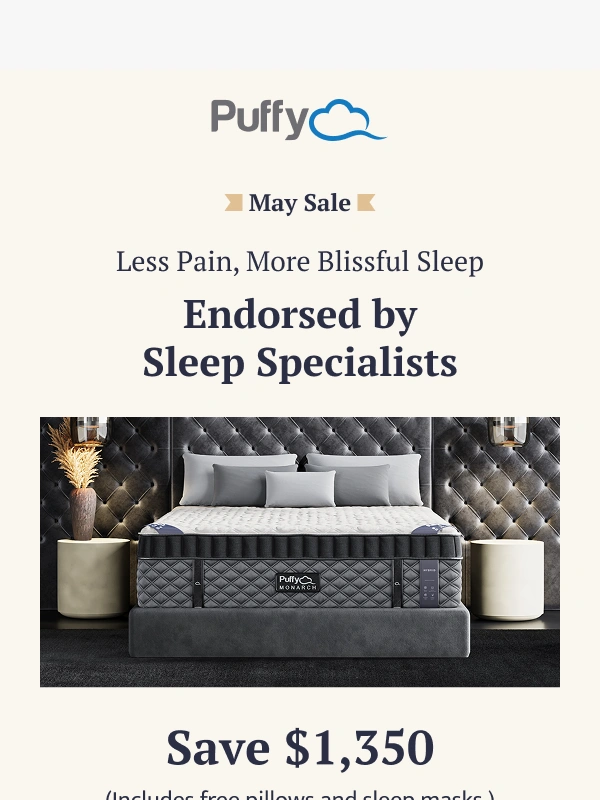 Puffy - Recommended by healthcare pros,made for you