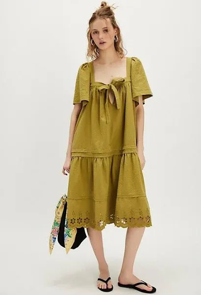 Free People Baldwin Midi Dress