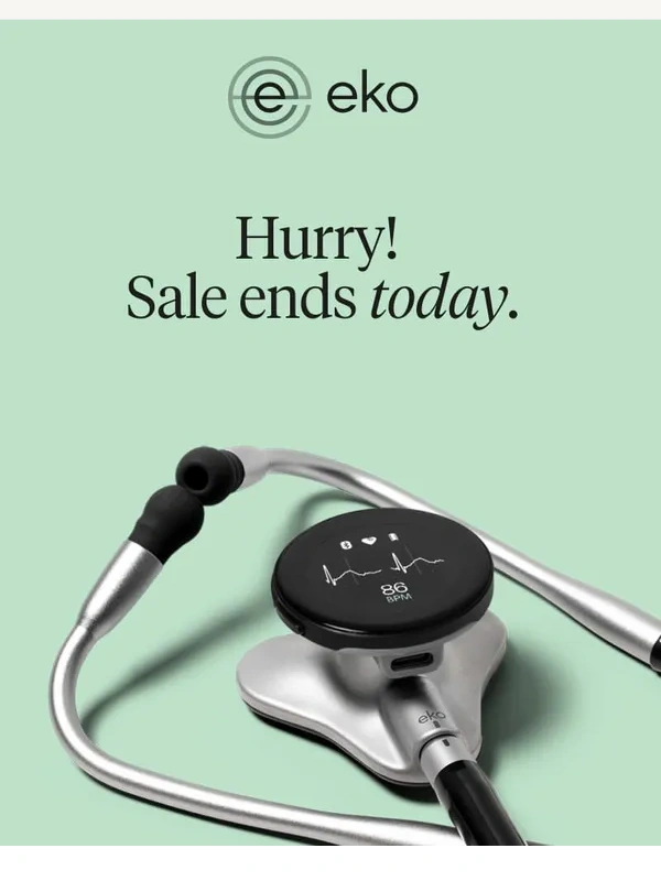 Eko - Nurses Month Deal Extended – But Not for Long!