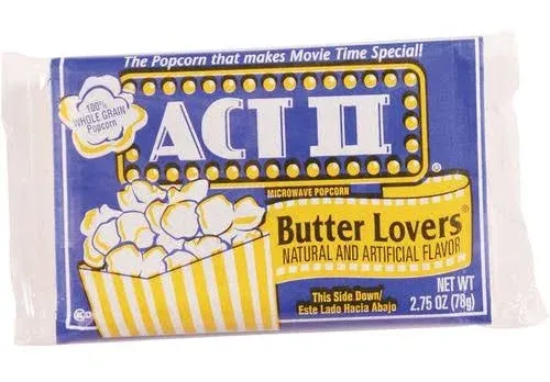 ACT II Butter Lovers Microwave Popcorn