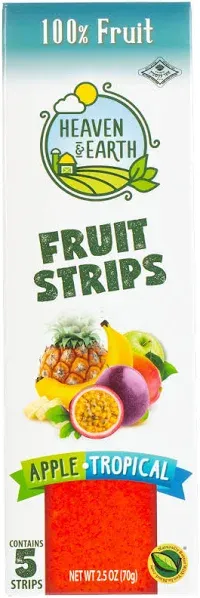 Heaven & Earth Apple Tropical Fruit Strips