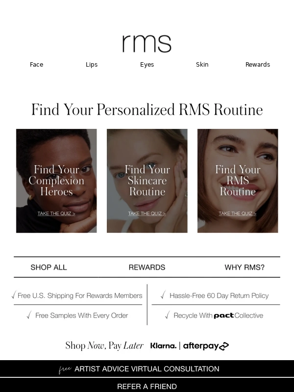 RMS Beauty - Welcome to RMS Beauty?