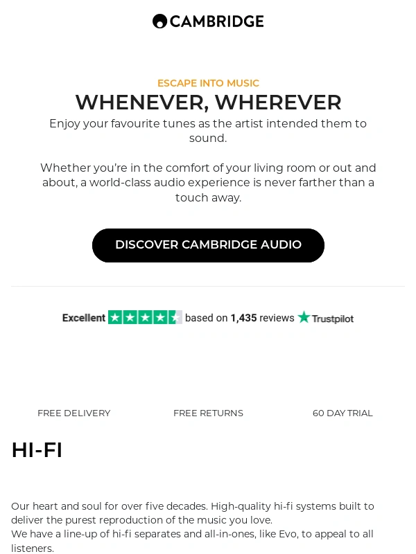 Cambridge Audio - You Deserve to Experience Exactly What Artists Intended