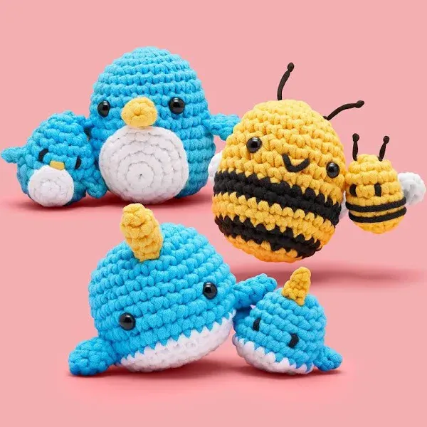 The Woobles Mommy and Me Crochet All Day Bundle