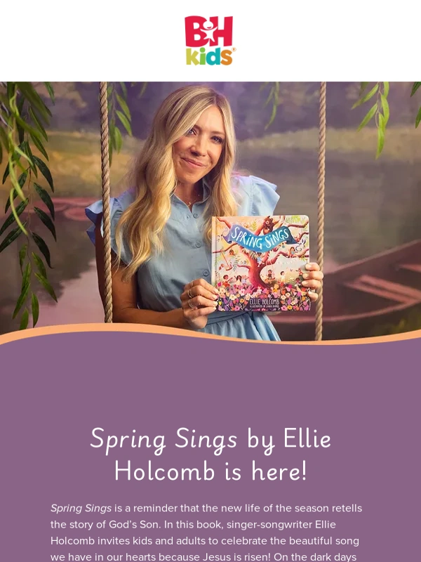 LifeWay - Ellie Holcomb’s newest children’s book is here!