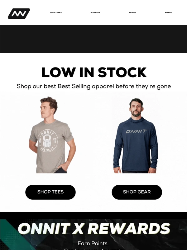 Onnit - Supplement Bundles Ship FREE!