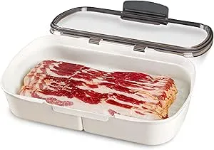 ProKeeper - Deli Food Storage Container, Air-Tight Silicone Seal, Dry Erase Compatible Lid