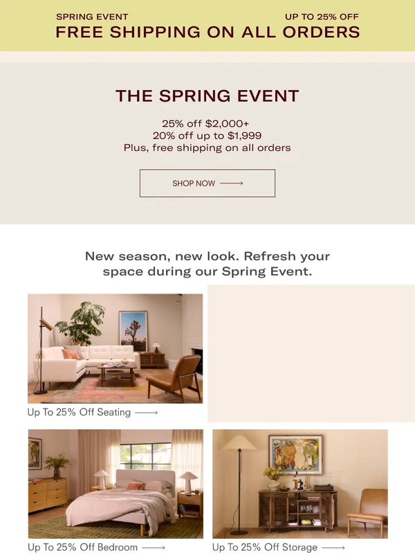 Burrow - Our Spring Event Sale is here