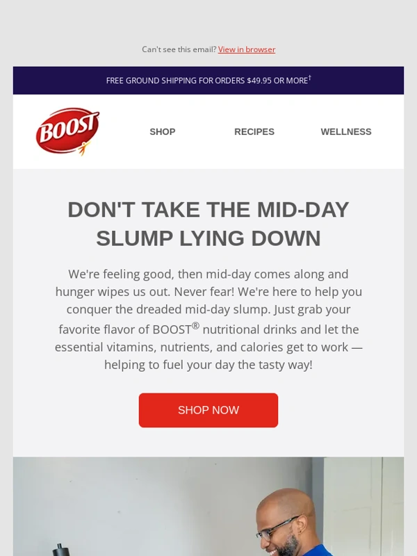 Boost - ?,ever hit the mid-day slump