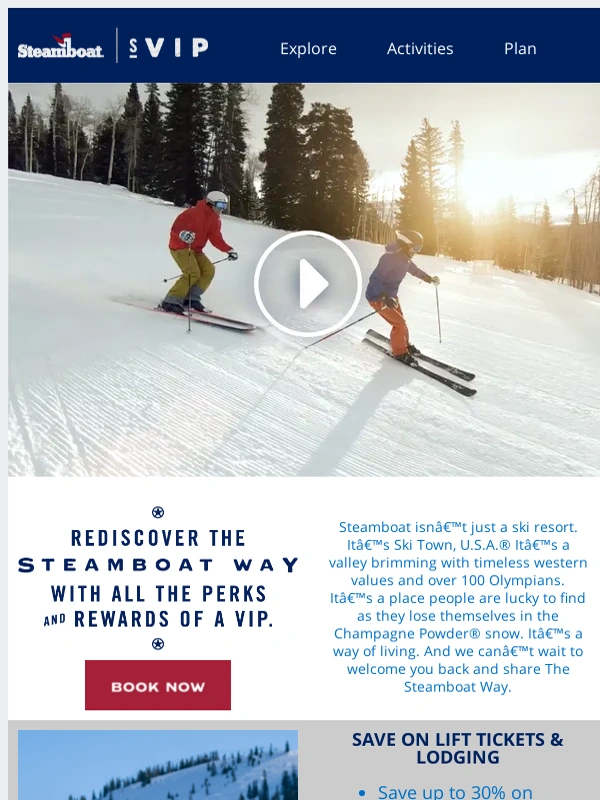 Steamboat Springs - Lock in the Best Deals of the Season