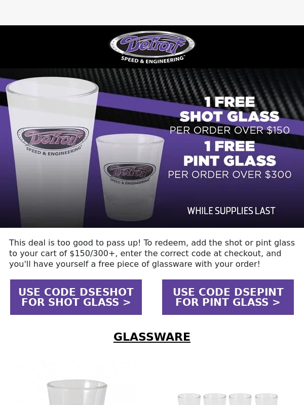 Detroit Speed - PROMO CODE: Check Out This Special Offer!