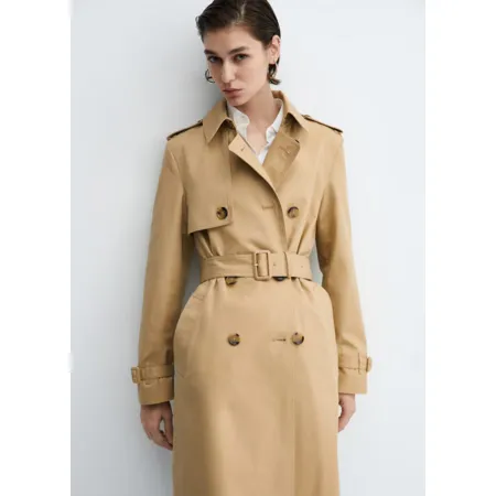 Women's Mango Outlet Trench Coat (Beige) $37.99 + Free Shipping w/ $49+
