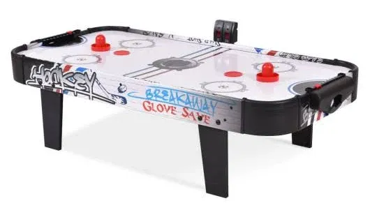Costway 42" Air Powered Hockey Table Top Scoring 2 Pushers