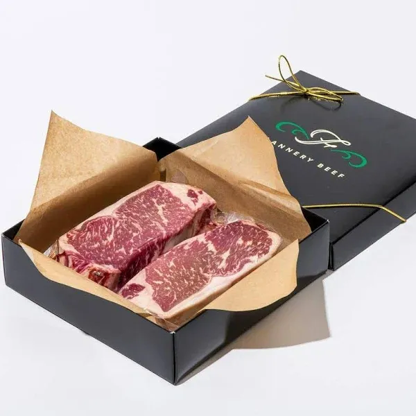 California Reserve New York Flannery Beef Steaks Gift Box