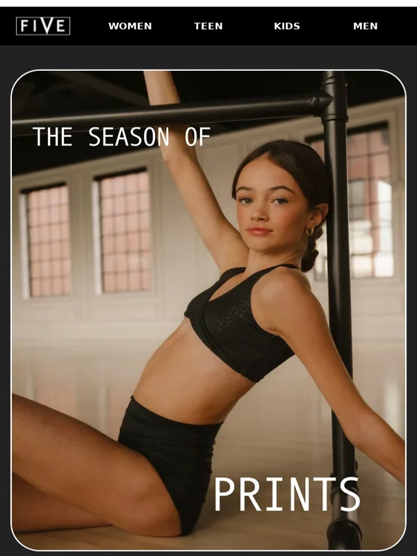 Five Dancewear - PRINT IS IN. New releases! ?