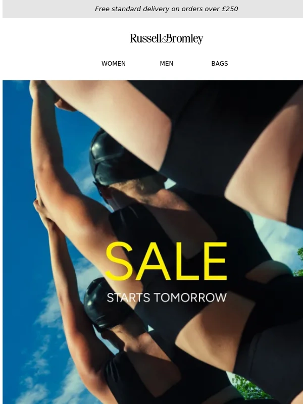Russell & Bromley - Summer 25 Sale Starts Tomorrow