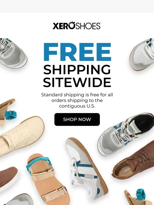 Xero Shoes - Free Shipping Sitewide! ?
