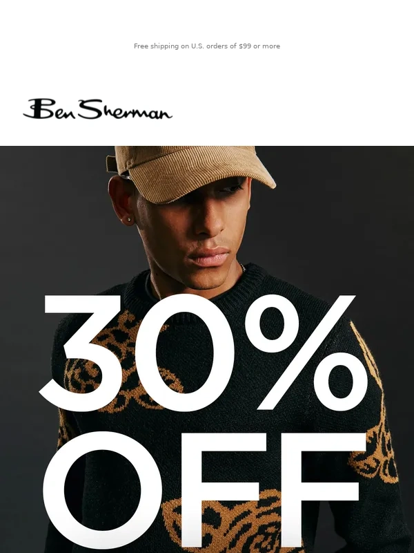 Ben Sherman - You're Invited | Friends & Family Sale now live
