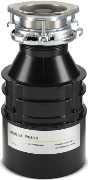 Whirlpool WG1202PH 1/2 HP In-Sink Disposer