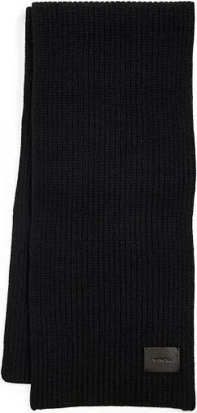 Vince Men's Ribbed Shaker Stitch Wool and Cashmere Scarf