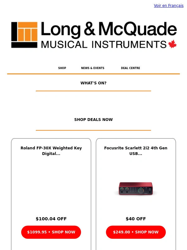 Long And Mcquade - Black Friday Fast Approaches at Long & McQuade! Make Sure to Check out All of the Deals