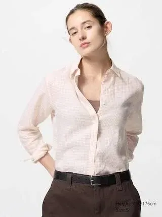 Uniqlo 100% Premium Linen Shirt