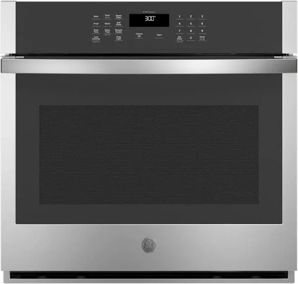 GE 30" Stainless Steel Single Electric Wall Oven