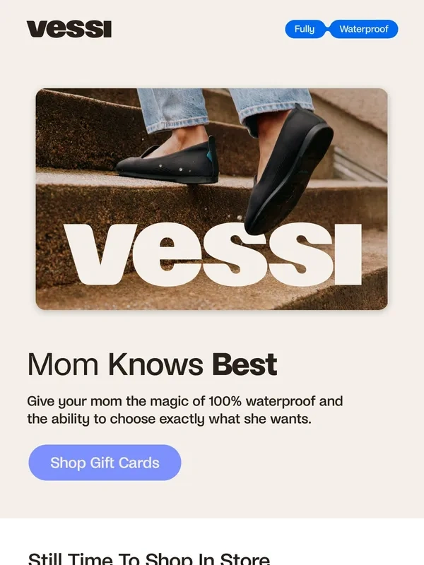 vessi - ? The perfect Mother’s Day gift