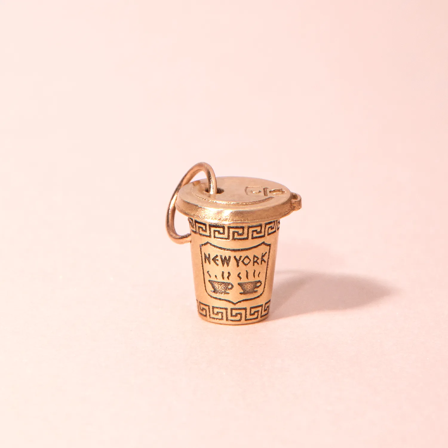 New York Coffee Cup Charm