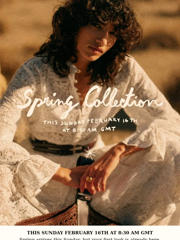 Sezane - Spring 2025 starts this Sunday