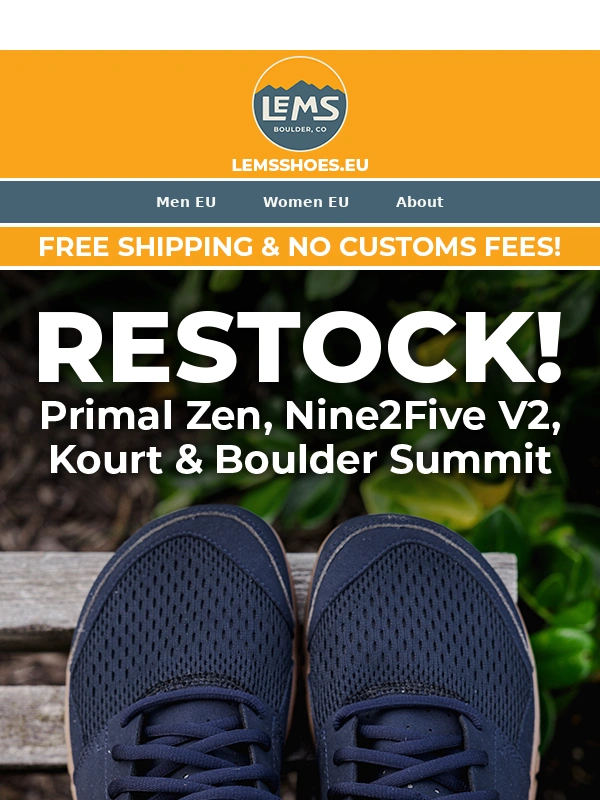 Lems Shoes - New Styles Now In Stock & Free EU Shipping!